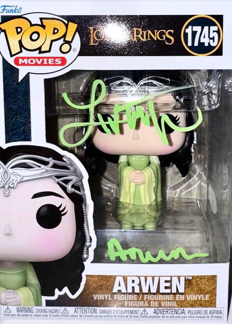 Liv Tyler Signed Funko Pop #1745 "Arwen" (LOTR) - JSA COA #02